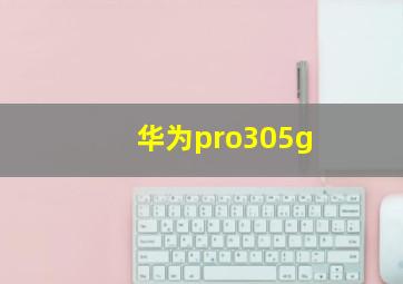 华为pro305g