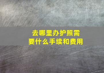 去哪里办护照需要什么手续和费用