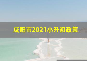 咸阳市2021小升初政策