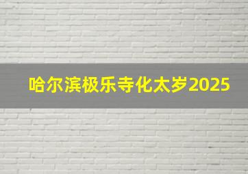 哈尔滨极乐寺化太岁2025