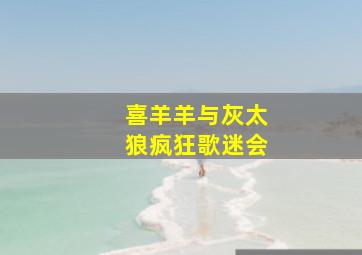 喜羊羊与灰太狼疯狂歌迷会