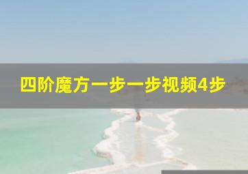 四阶魔方一步一步视频4步