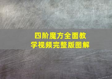 四阶魔方全面教学视频完整版图解