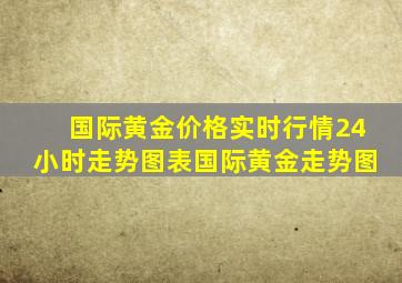 国际黄金价格实时行情24小时走势图表国际黄金走势图