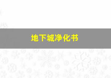 地下城净化书