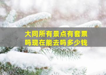 大同所有景点有套票吗现在能去吗多少钱