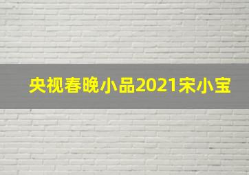 央视春晚小品2021宋小宝