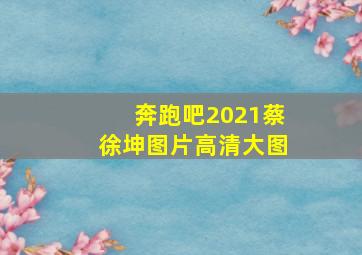 奔跑吧2021蔡徐坤图片高清大图