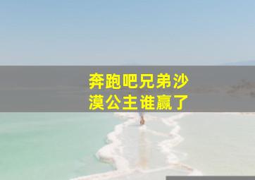 奔跑吧兄弟沙漠公主谁赢了