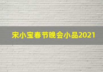 宋小宝春节晚会小品2021