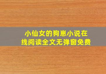 小仙女的狗崽小说在线阅读全文无弹窗免费