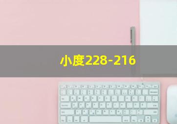 小度228-216