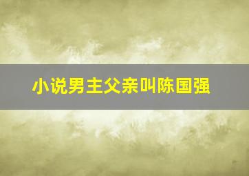 小说男主父亲叫陈国强