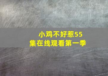 小鸡不好惹55集在线观看第一季