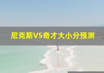 尼克斯VS奇才大小分预测