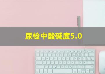 尿检中酸碱度5.0