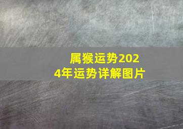 属猴运势2024年运势详解图片