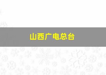 山西广电总台