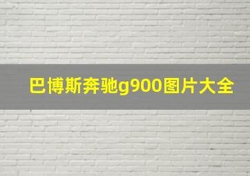 巴博斯奔驰g900图片大全