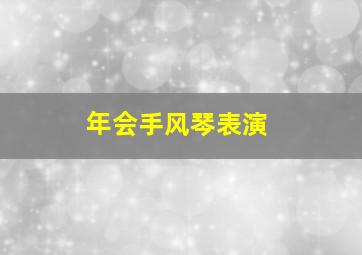 年会手风琴表演