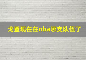 戈登现在在nba哪支队伍了