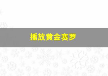 播放黄金赛罗