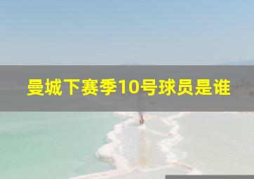 曼城下赛季10号球员是谁