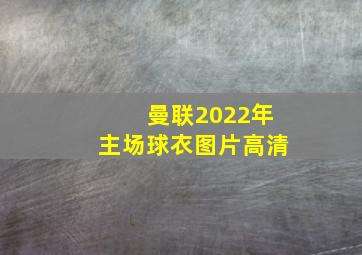 曼联2022年主场球衣图片高清