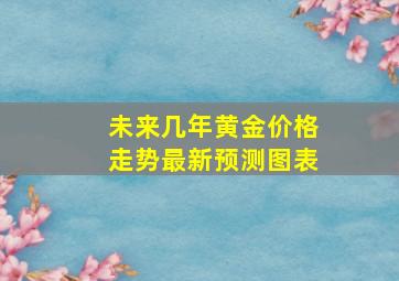 未来几年黄金价格走势最新预测图表