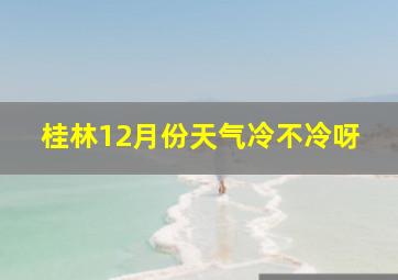 桂林12月份天气冷不冷呀