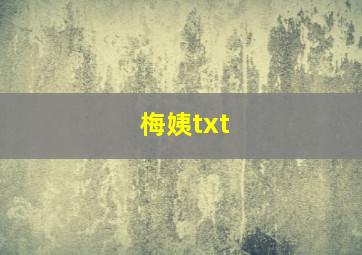 梅姨txt