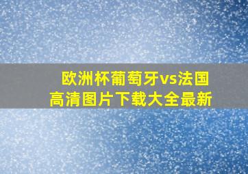 欧洲杯葡萄牙vs法国高清图片下载大全最新