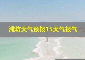 潍坊天气预报15天气报气