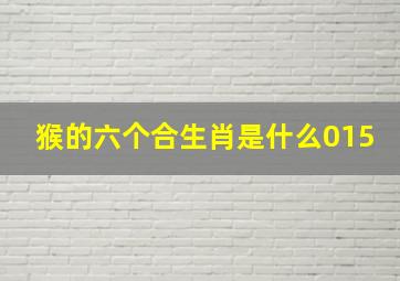 猴的六个合生肖是什么015