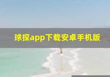 球探app下载安卓手机版