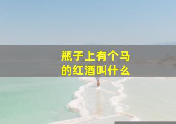 瓶子上有个马的红酒叫什么