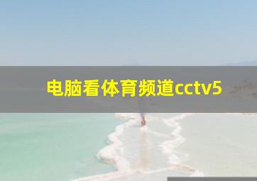 电脑看体育频道cctv5