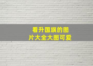 看升国旗的图片大全大图可爱