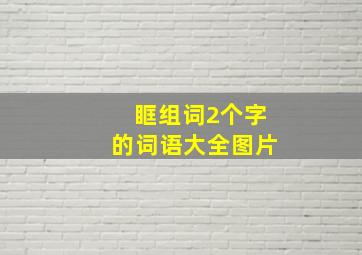 眶组词2个字的词语大全图片