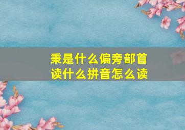 秉是什么偏旁部首读什么拼音怎么读