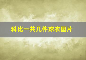 科比一共几件球衣图片