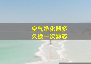 空气净化器多久换一次滤芯