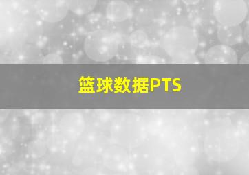 篮球数据PTS