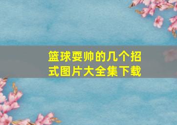 篮球耍帅的几个招式图片大全集下载