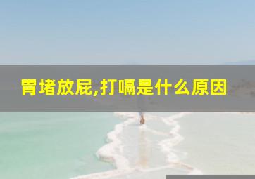 胃堵放屁,打嗝是什么原因