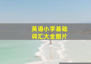 英语小学基础词汇大全图片