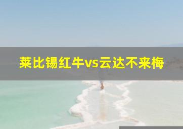 莱比锡红牛vs云达不来梅