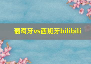 葡萄牙vs西班牙bilibili