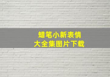 蜡笔小新表情大全集图片下载