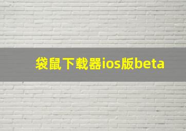 袋鼠下载器ios版beta